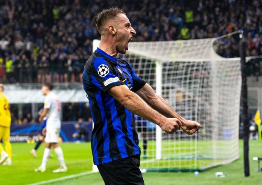 Stealing the Spotlight! Barella's Night Sees Inter’s New Warrior Shine Brightly Amid Fierce Competition-1