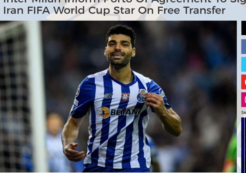 Inter Formally Notifies Porto of Taremi Free Transfer, Sets €25 Million Price Tag on Carboni, Rejects Three Offers-0