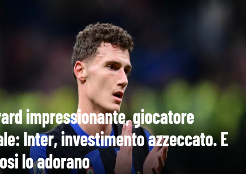 Inter Milan's Star Defender Excels in Serie A: Outperforming Italy’s "New Beckenbauer"-2