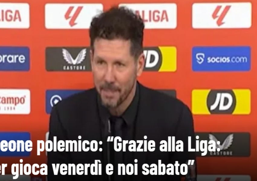 Atletico Madrid Stirs Psychological Warfare Before Inter Clash: Simeone Laments Injustice, Reveals Battle Strategy-1