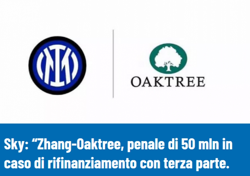 Oak Tree Capital’s Overbearing Clauses Pin Down Steven Zhang: Inter Milan Crisis Illuminates Financial Awareness for Chinese Enterprises-2
