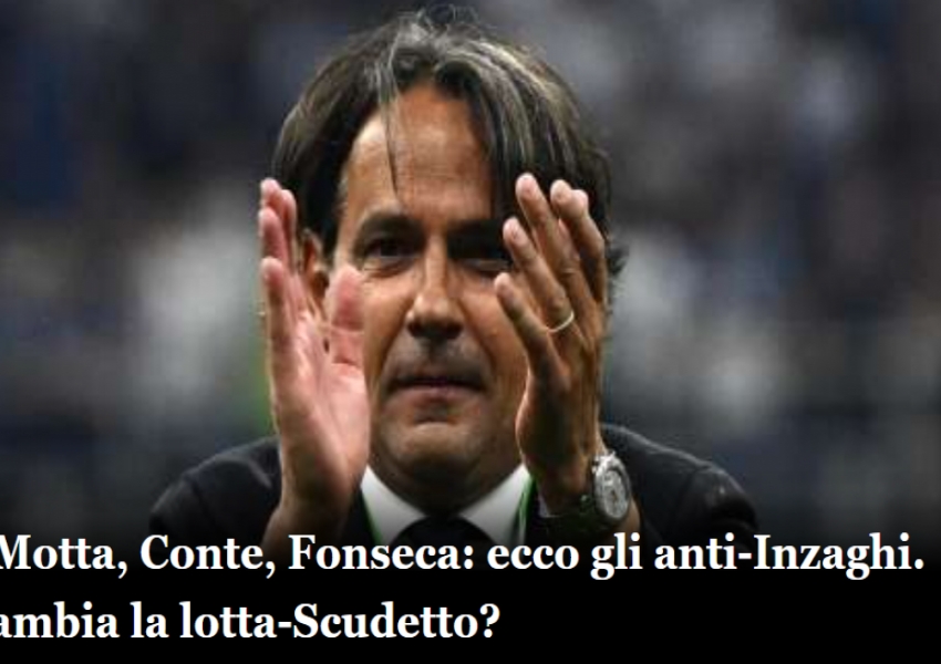 Inter's Coaching and Transfer Departments Face Key Disagreements: Crucial Plans for Battles Against Motta, Conte, and Fonseca-0