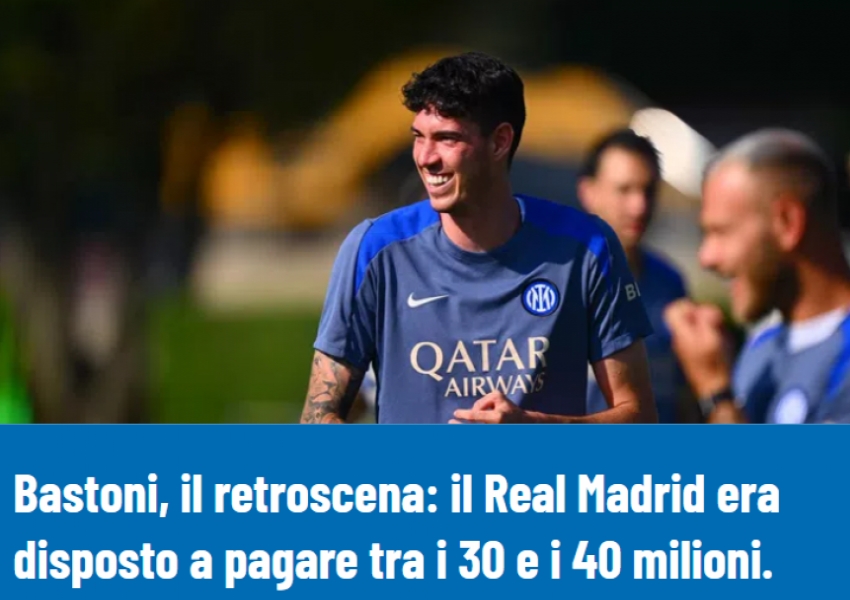 Inter Milan's Rising Stars: Market Interest and Agent's Scorn for Real Madrid's Spending Habits-2