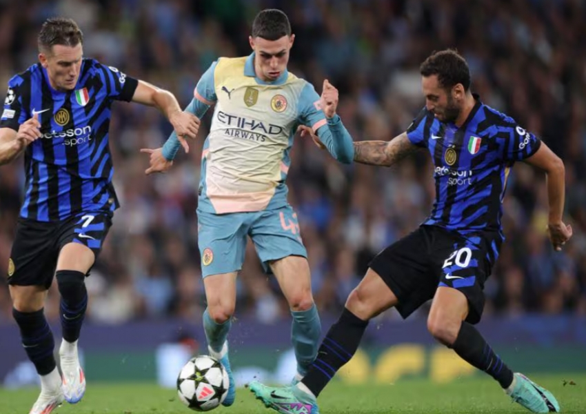 Inter's Tactical Masterclass Against Manchester City: New Signings Shine as Guardiola Praises Their Defensive and Transition Game-0