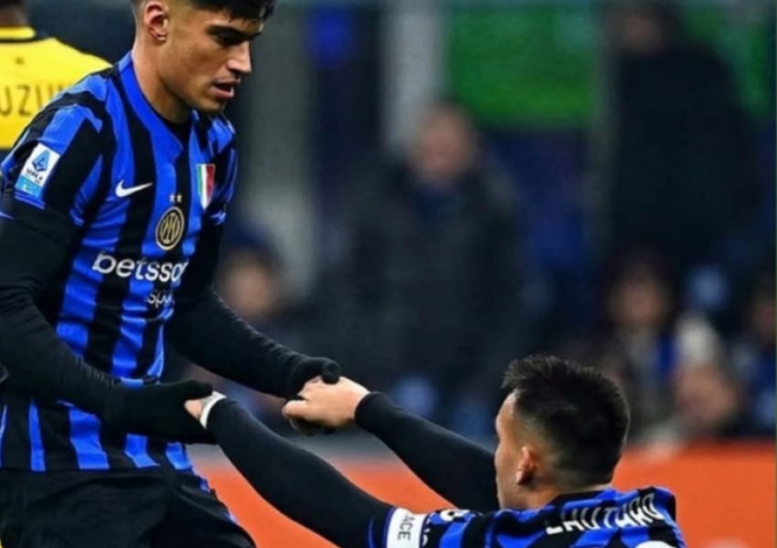 Thuram's Record-Breaking Moment and Grateful Embrace: The Unsung Hero Behind Inter Milan's Forward Revival-1