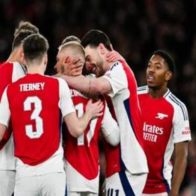 Champions League Quarterfinals Set: Arsenal Crush PSV 9-3, Villa Dominate Brugge 6-1! Real Madrid vs. Arsenal Confirmed