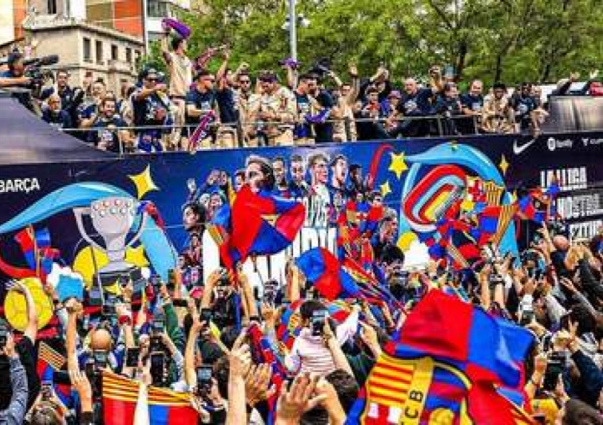Barcelona Prepare for Triple-Tiered Title Celebration: La Liga Glory Sparks City-Wide Fiesta-1